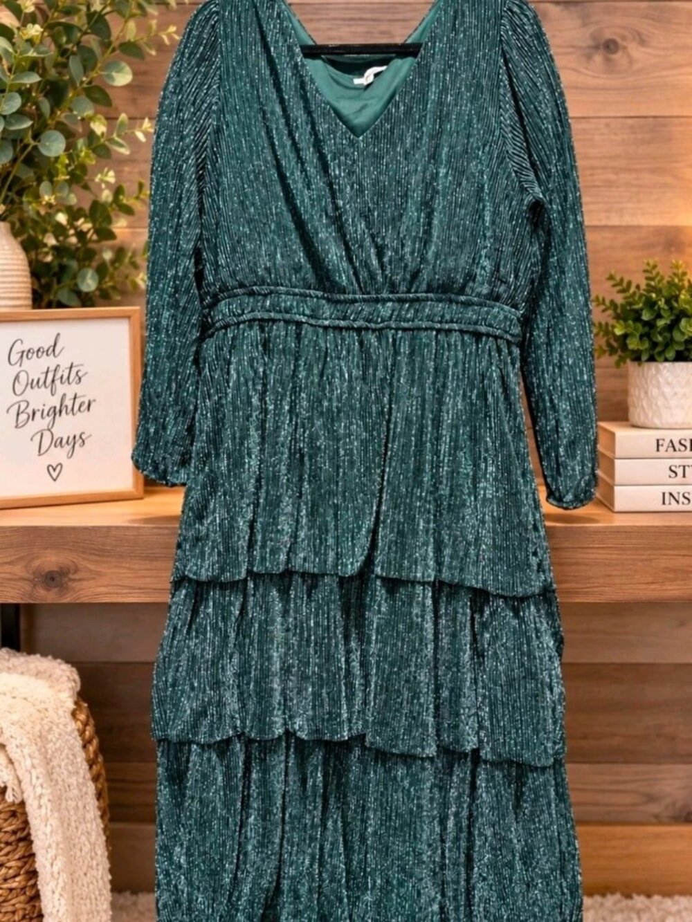 Women's Green Womens Dress